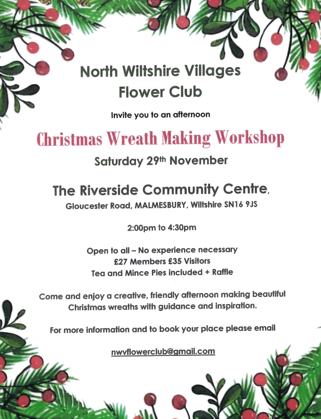 NW Villages Flower Club - Wreath Making Workshop